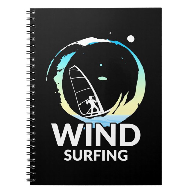 Cuaderno Me encanta el windsurf (Frente)