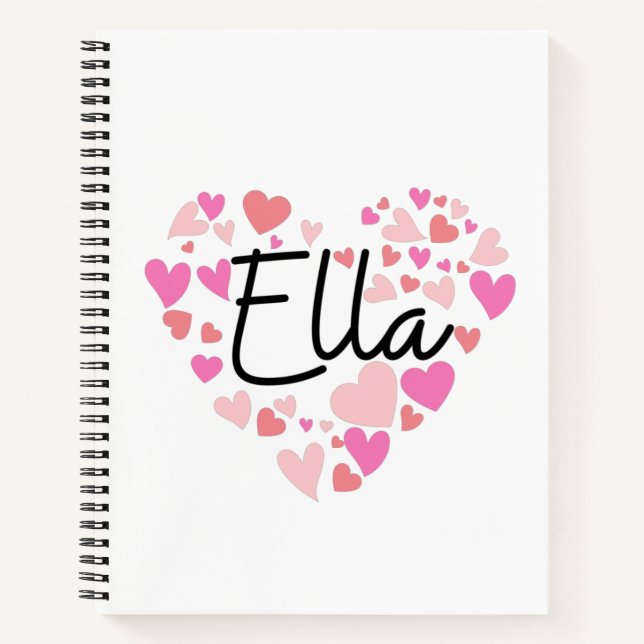 Cuaderno Me encanta Ella (Anverso)