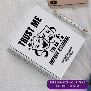 Cuaderno ME ENCANTA IMPROV Christian Evangelism Journal