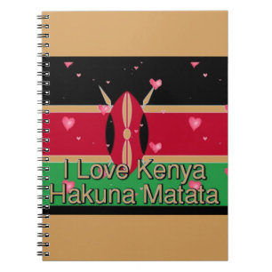 Cuaderno ¡Me encanta! Kenia Hakuna Matata
