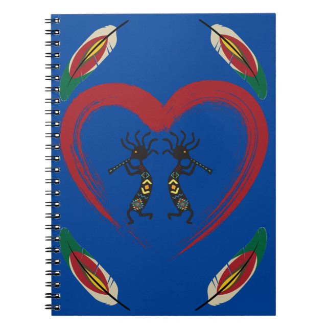 Cuaderno Me encanta Kokopelli (Frente)