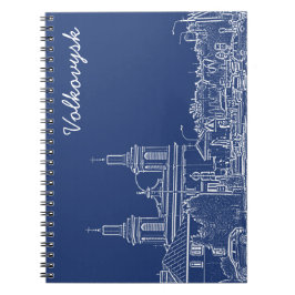 Cuaderno Me encanta la arquitectura de Volkovysk en Bielorr