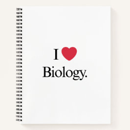 Cuaderno Me encanta la biología