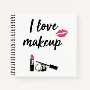 Cuaderno Me encanta la maquillaje