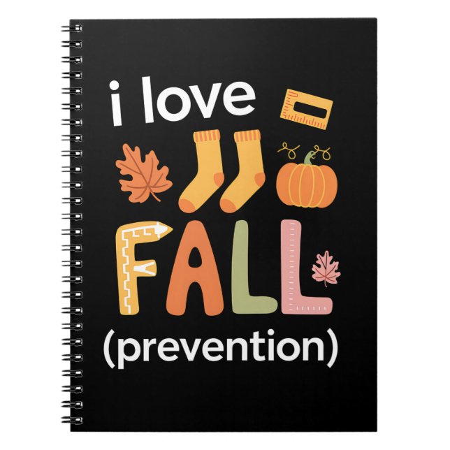 Cuaderno Me encanta la prevención de caídas (Frente)