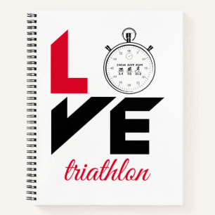 Cuaderno Me encanta la triatlón