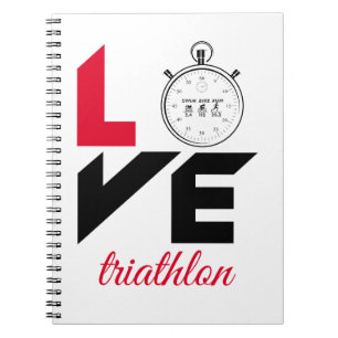 Cuaderno Me encanta la triatlón