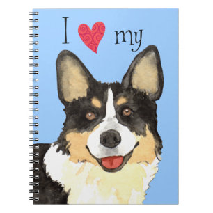 Cuaderno Me encanta mi Cardigan Welsh Corgi
