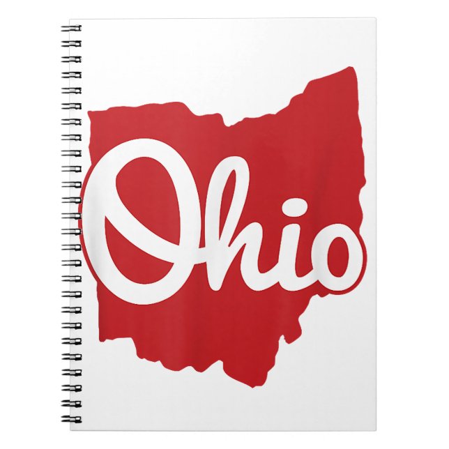 Cuaderno Me encanta mi guión de inicio de Ohio (Frente)