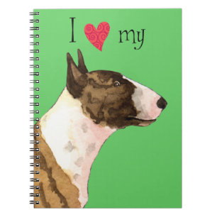 Cuaderno Me encanta mi Mini Bull Terrier