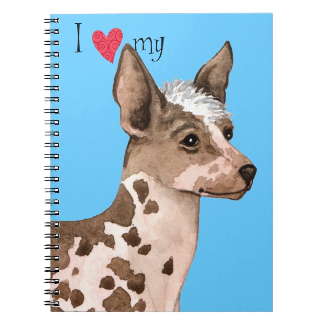 Cuaderno Me encanta mi orquídea inca peruana (Frente)