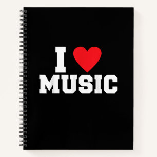 Cuaderno Me encanta Music Lover