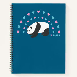 Cuaderno Me encanta Panda Notebook
