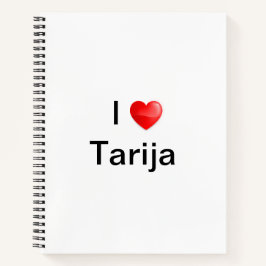 Cuaderno Me encanta Tarija
