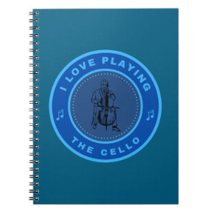 Cuaderno Me encanta tocar el Cello