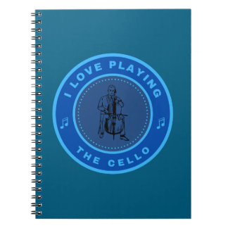 Cuaderno Me encanta tocar el Cello