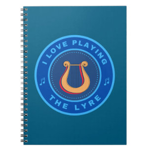 Cuaderno Me encanta tocar el Lyre