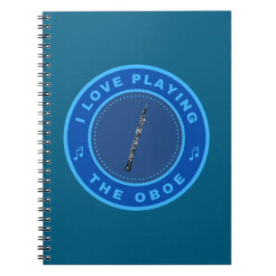 Cuaderno Me encanta tocar el Oboe