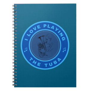 Cuaderno Me encanta tocar el Tuba