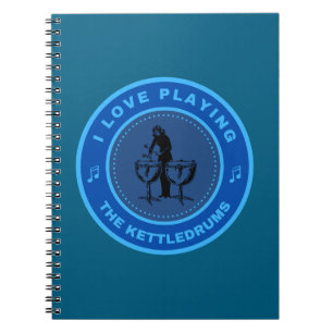 Cuaderno Me encanta tocar los Kettledrums