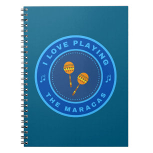 Cuaderno Me encanta tocar Maracas