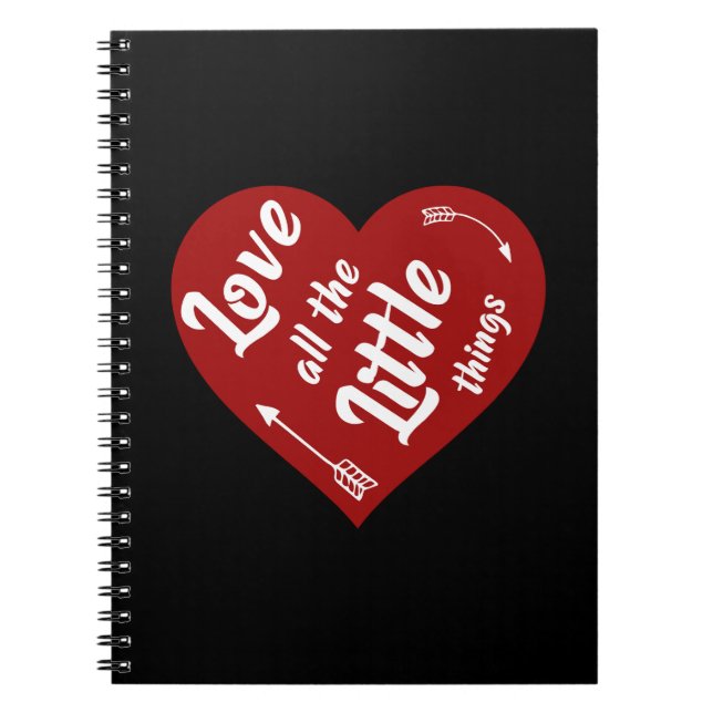 Cuaderno me encanta todo el diseño de pequeñas cosas (Frente)