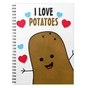 Cuaderno Me encantan las papas