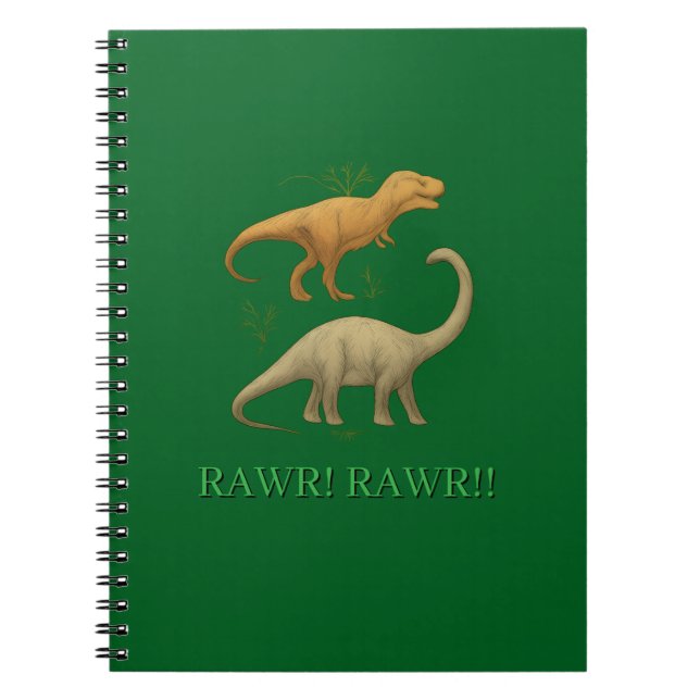 Cuaderno - Me Encantan los Dinosaurios (Frente)