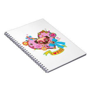 Cuaderno ¡Me Encantan Los Pugs! Portátil de fotos
