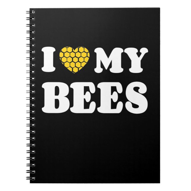 Cuaderno Me encantan mis abejas (Frente)