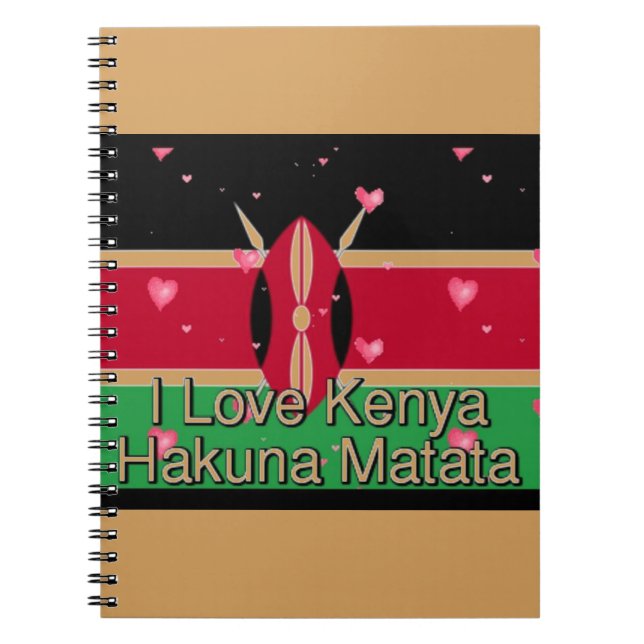 Cuaderno ¡Me Encanto! Kenia Hakuna Matata (Frente)