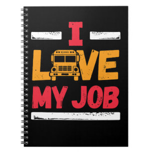 Cuaderno Me Encanto Mi Conductor De Autobuses De La Escuela