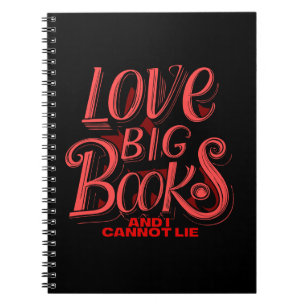 Cuaderno Me gusta la caligrafía de los libros grandes