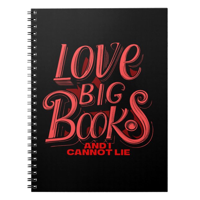 Cuaderno Me gusta la caligrafía de los libros grandes (Frente)