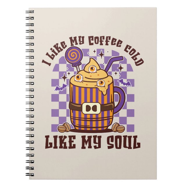 Cuaderno Me Gusta Mi Café Frío (Frente)