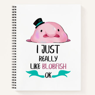 Cuaderno Me Gusta Realmente El Blobfish, Ok Journal