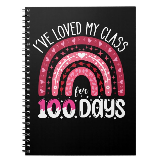 Cuaderno Me ha encantado mi clase durante 100 días de coleg (Frente)
