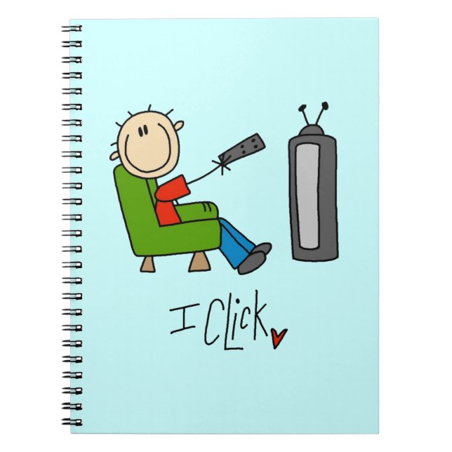 Cuaderno Me Hago Adicto a la TV (Frente)