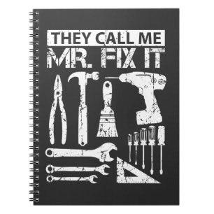 Cuaderno Me llaman padre del papá de Sr. Fix It Funny