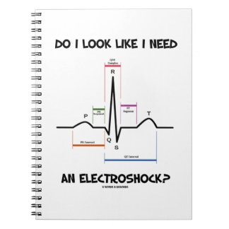 Cuaderno ¿Me Parece Que Necesito Un Electrochoque? ECG EKG