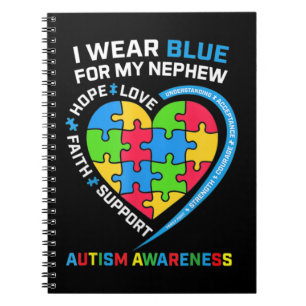Cuaderno Me Pongo Azul Por Mi Sobrino Autism Awareness Gift