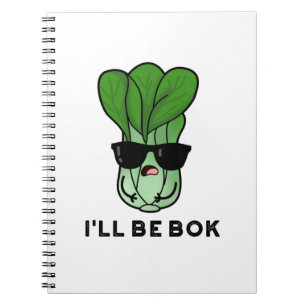 Cuaderno Me Seré Bok Chiste de Película de Verdura Pun