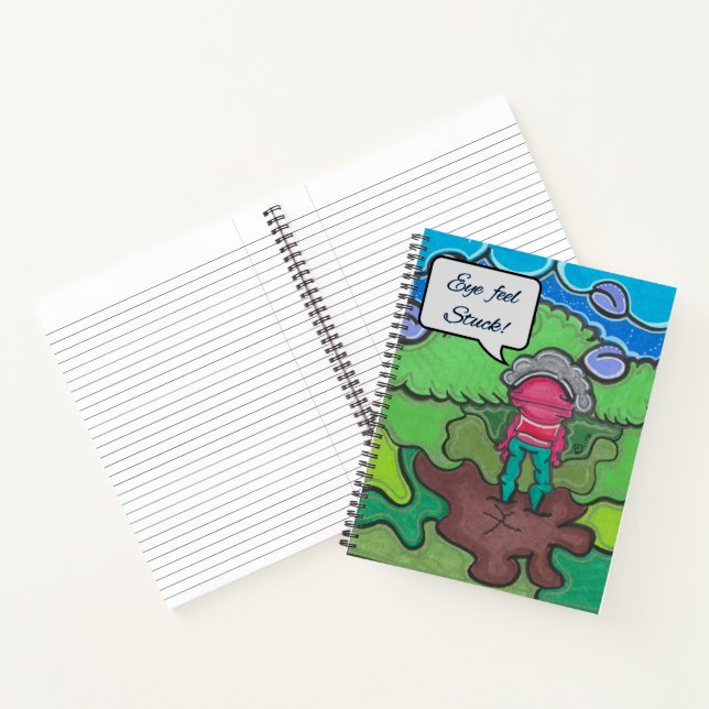 Cuaderno Me siento atascado (Interior)