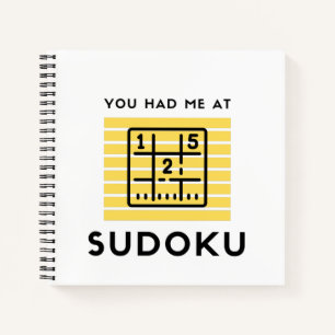 Cuaderno Me tenías en sudoku