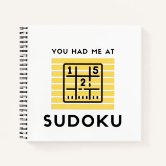 Cuaderno Me tenías en sudoku
