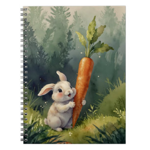 Cuaderno Meadow Bunny Dreams (Sueños de conejito pradera): 