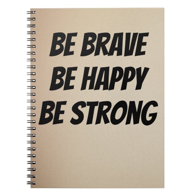Cuaderno Meaningful Motivational Positive Quote (Frente)