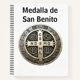 Cuaderno medalla de San Benito