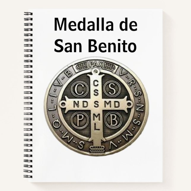Cuaderno medalla de San Benito (Anverso)