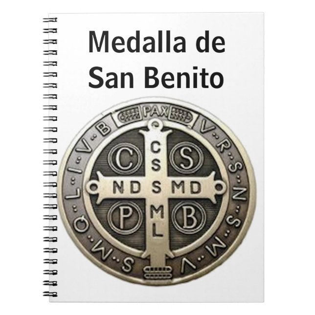 Cuaderno medalla de San Benito (Frente)